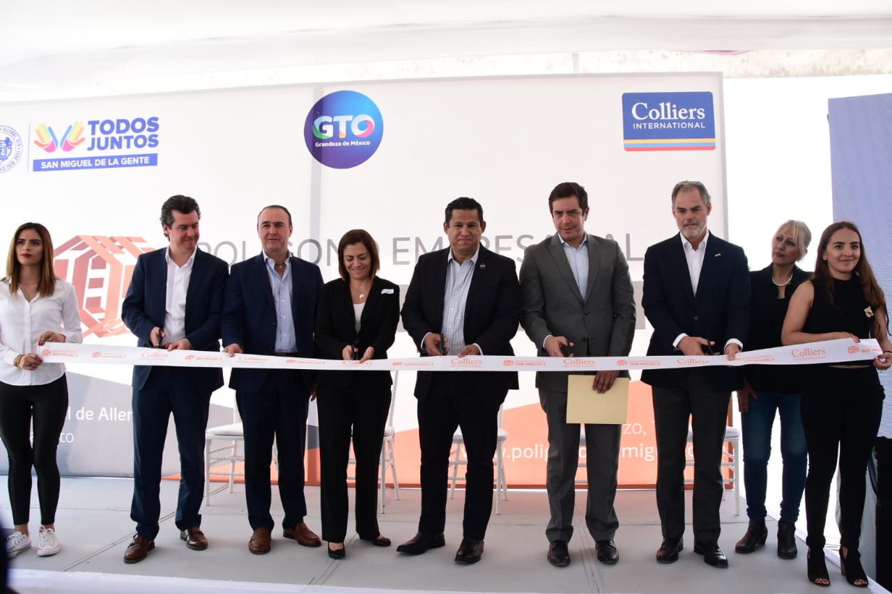 Inauguran en San Miguel de Allende segunda etapa del Polígono Industrial