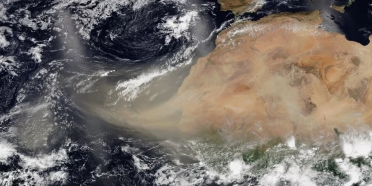 ¿Qué es la nube de polvo del Sahara?