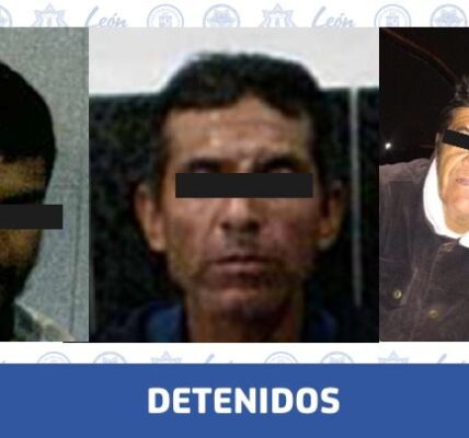 Los tres hombres fueron detenidos en la colonia León I, Las Hilamas, y Santa Rosa de Lima, de las más afectadas por los contagios de coronavirus