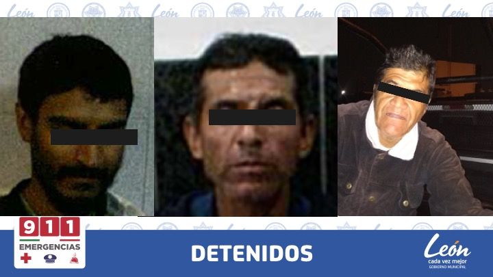 Los tres hombres fueron detenidos en la colonia León I, Las Hilamas, y Santa Rosa de Lima, de las más afectadas por los contagios de coronavirus