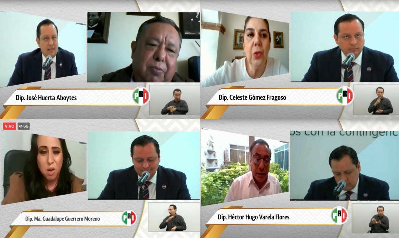 En una junta de trabajo a través de plataforma digital, el secretario de Salud de Guanajuato, Daniel Alberto Díaz, compareció ante el Congreso del Estado