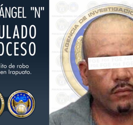 Miguel Ángel, alias 'El Porky', la tarde del pasado 14 de febrero, robó una casa habitación en la colonia Las Huertas en Irapuato