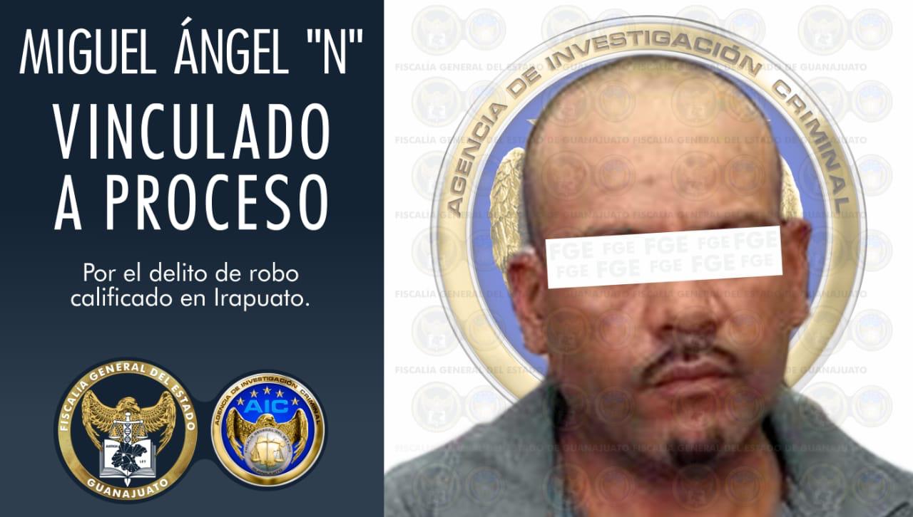 Miguel Ángel, alias 'El Porky', la tarde del pasado 14 de febrero, robó una casa habitación en la colonia Las Huertas en Irapuato