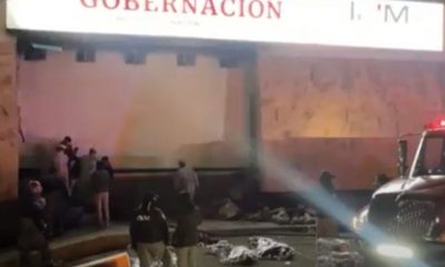 Incendio migrantes muertos