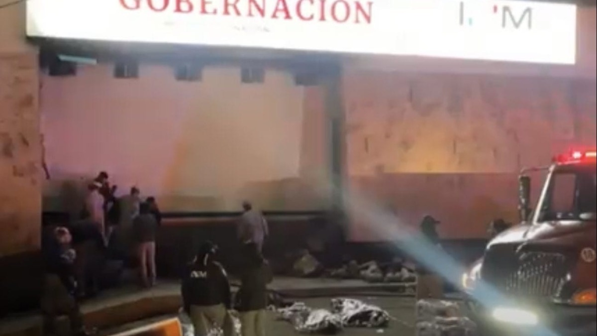 Incendio migrantes muertos