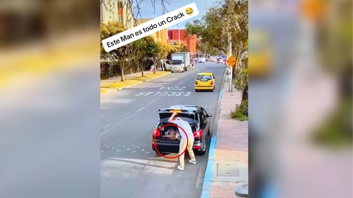 hombre esconde a su amante en la cajuela