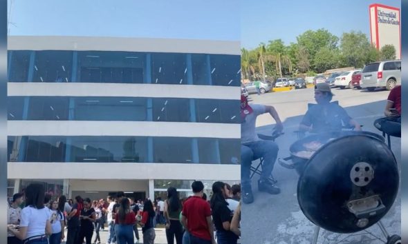Carne asada en universidad de Monterrey