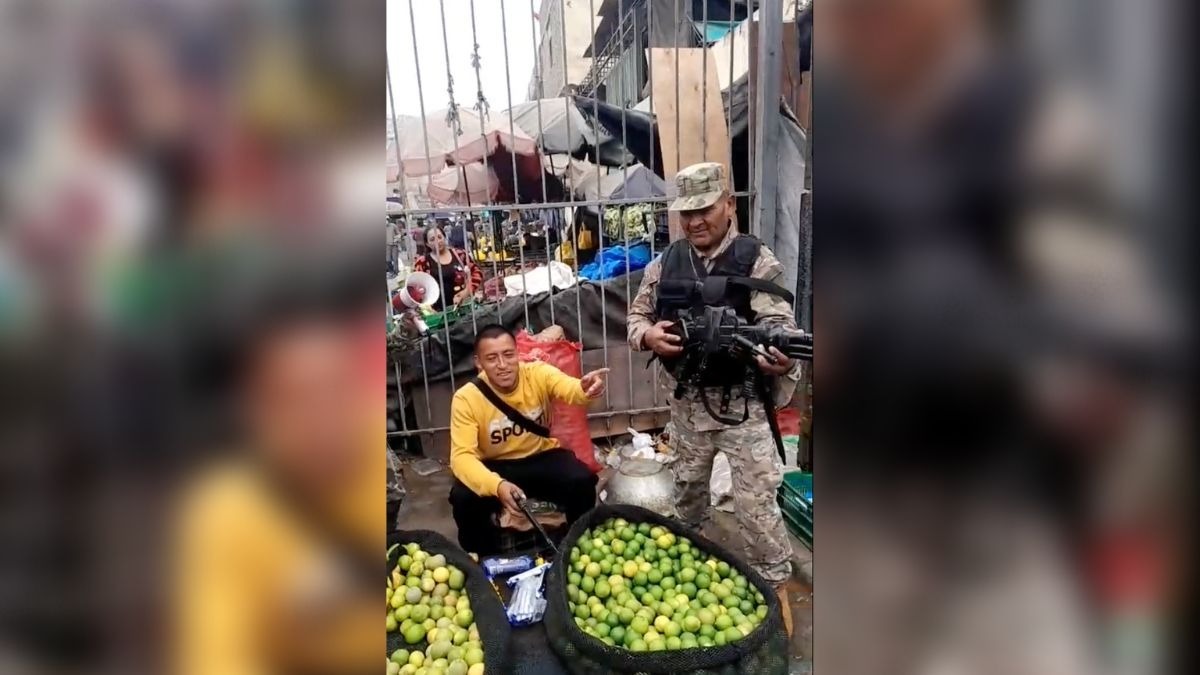 Limonero con guardaespaldas