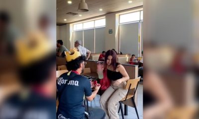 propuesta de matrimonio en burger king