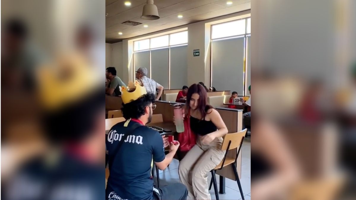 propuesta de matrimonio en burger king