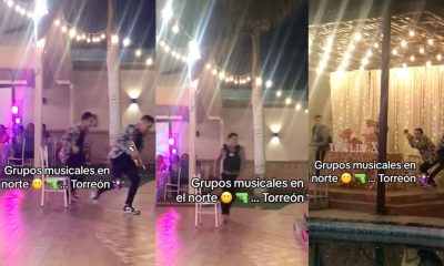 Músicos simulan balacera en XV años