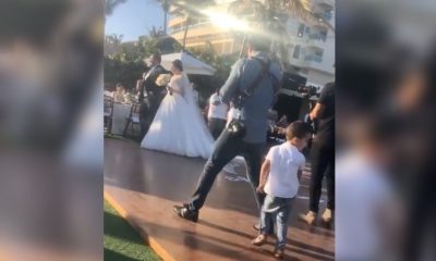 Fotógrafo 'atropella' a niño durante boda