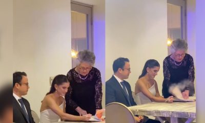 Se incendia acta de matrimonio en plena ceremonia