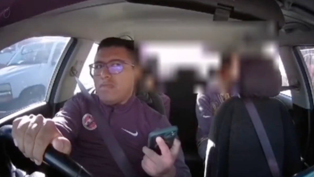 Pasajera exige a taxista que la lleve a su destino pese a accidente del hijo