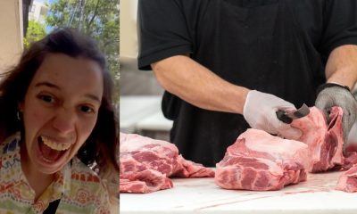 Joven vegetariana se enamora de carnicero