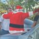 Santa Claus interviene en pelea